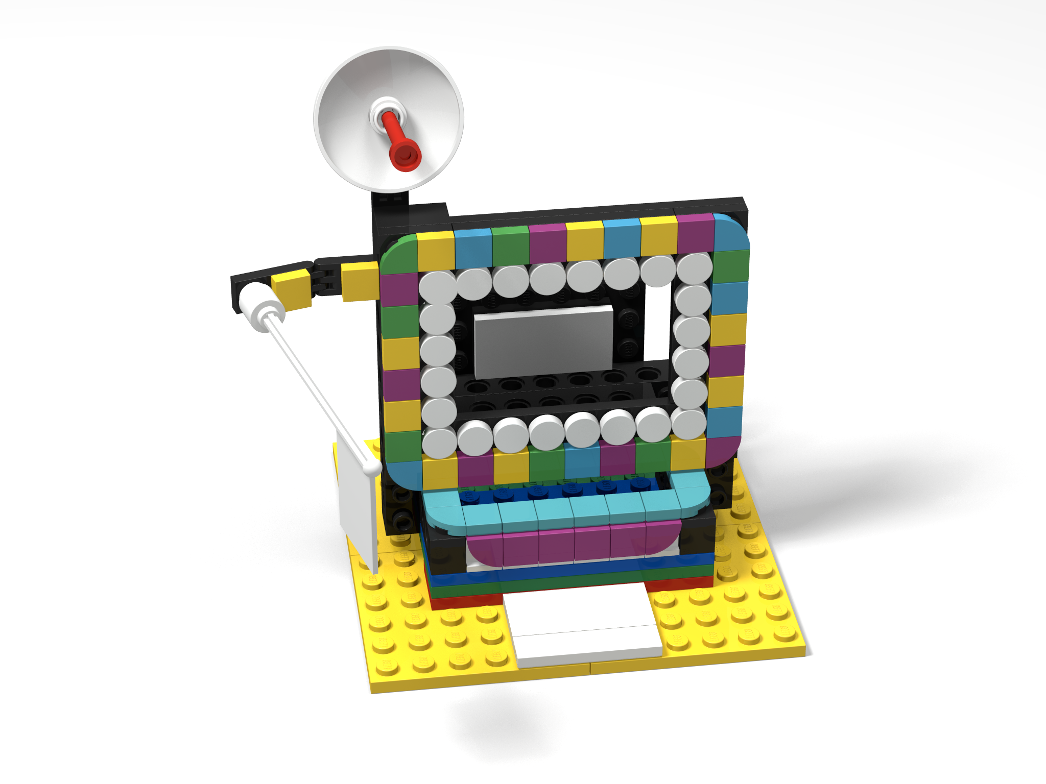 DIY: a simple Lego® webcamera stand