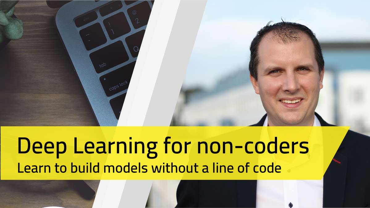 In this 1 hour interactive Webinar I will show you how you can build and use performant deep learning models like image classificator, object recognition or text analysis without a line of code. Impossible? Not with me :-)<br><b>Content:</b><ul><li>Understanding the complexity behind Deep Learning - 15 minutes </li><li>Discovering the tools (AutoML, Lobe.AI, Teachable Machine and much more) - 45 minutes </li><li>From zero code to AutoML - 10 minutes<li>Expert Q&A session - 20 minutes </li></ul><br><b>Format: </b>Live visioconference (Skype/Teams/Zoom/Google Meet)<br><b>Targeted audience: </b>Beginners / Students <br><b>Language</b>: English/French/German