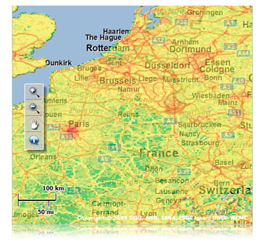 Check your air quality with the interactive European Pollutant Release and Transfer Register map