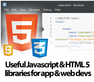 Useful Javascript libraries & tools for HTML5 developers