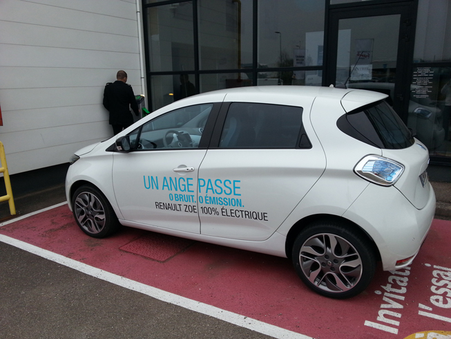 Renault ZOE Test drive